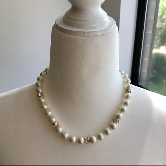 NEW Kate Spade pearl diamond necklace - Picture 2 of 7